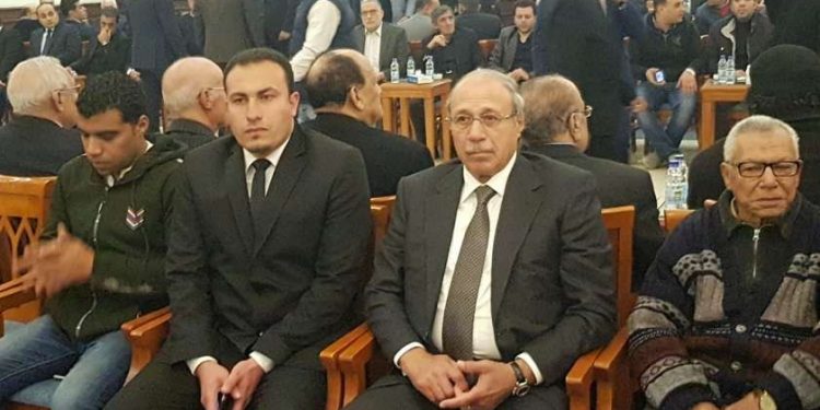 حبيب العادلي يصل عزاء الرئيس الراحل حسني مبارك 1