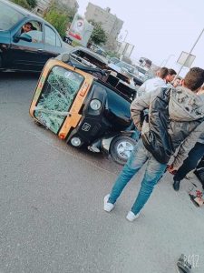 بالصور.. إصابة أمين شرطة أثناء مطاردة أمنية فى البساتين 3