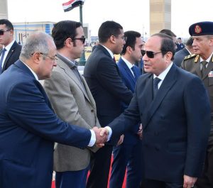 الرئيس السيسي يتقدم الجنازة العسكرية للفريق أحمد نصر قائد القوات الجوية الأسبق 3