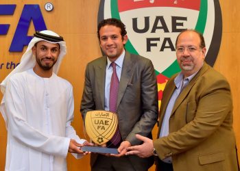 محمد فضل يبحث ترتيبات مباراة السوبر مع الاتحاد الاماراتي