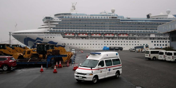 اليابان: وصول عدد المصابين بفيروس كورونا على متن سفينة أميرة الألماس إلى 454 حالة 1