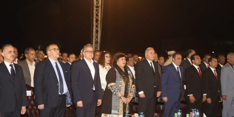 افتتاح مهرجان دندرة للموسيقى والغناء الاول بمحافظة قنا 1