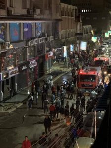 السيطرة على حريق هائل بمول تجاري فى شارع محب بطنطا (صور) 2