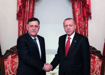 أردوغان يستقبل فائز السراج
