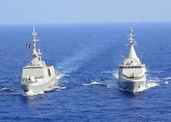 بمشاركة "البرلس".. تدريب بالبحر المتوسط للقوات البحرية المصرية والفرنسية 2