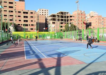 جامعة اسوان الاولى في مسابقة التنس الأرضي للسيدات