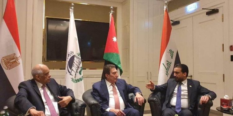 عبد العال يعقد اجتماع مع رئيسي برلمان الأردن والعراق