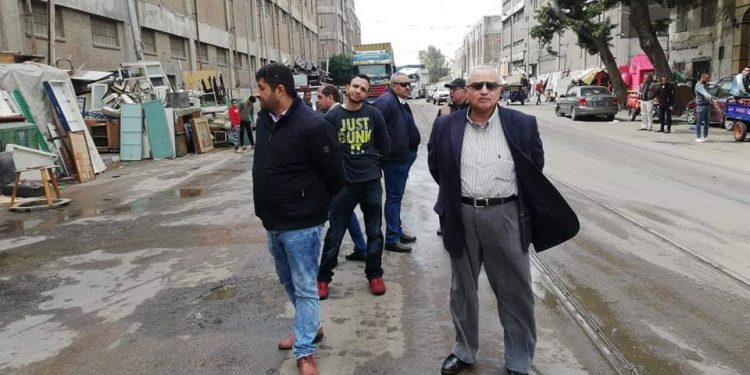 شرطة المرافق لإزالة سوق الجمعة بالإسكندرية