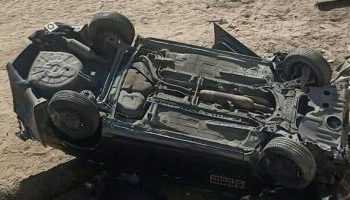 إصابة 3 أشخاص في انقلاب سيارة علي الطريق الصحراوي بسوهاج 3