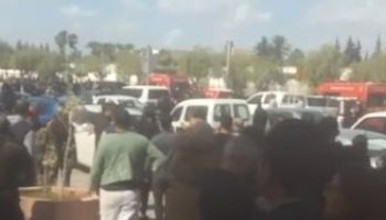 قتيل و5 مصابين حصيلة تفجير انتحاري أمام السفارة الأمريكية في تونس 3