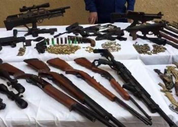الأمن العام يضبط 44 قطعة سلاح نارى و 182 قضية مخدرات 1