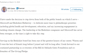 بيل جيتس يتنحى عن إدارة شركة Microsoft للتفرغ للأعمال الخيرية 1