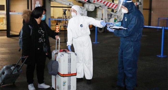 عاجل..الصين تتخذ الإجراءات لمنع قدوم وباء "كورونا" من الخارج (صور) 1
