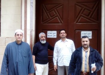 بالصور .. جولة لوكيل أوقاف الإسكندرية للتأكد من التزام المساجد بقرار الغلق 10
