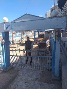 بالصور..إغلاق كافة شواطئ الإسكندرية ومنع دخول المواطنين لمواجهة كورونا 4