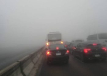 اغلاق طريق اسكندرية بسبب الامطار