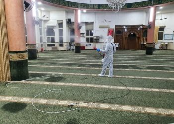 تعقيم المساجد- ارشيفية
