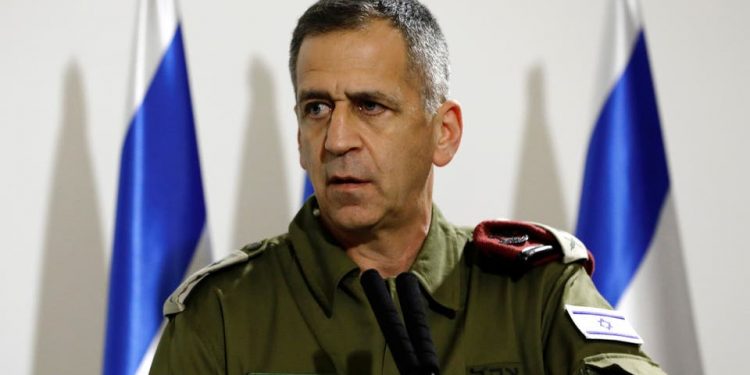 رئيس الأركان الجيش الإسرائيلي