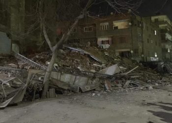 عاجل.. انهيار منزل بمنطقة شارع خليل عويضه بالقليوبية (فيديو) 1