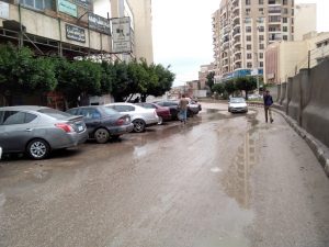 بالصور .. هطول أمطار على مدن وقرى كفر الشيخ وتوقف حركة الصيد 2