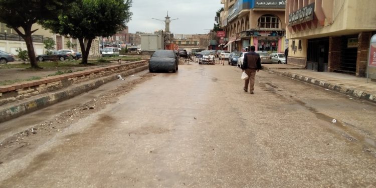بالصور .. هطول أمطار على مدن وقرى كفر الشيخ وتوقف حركة الصيد 1