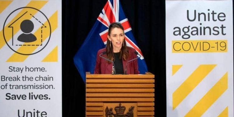 رئيسة وزراء نيوزيلندا جاسيندا أرديرن