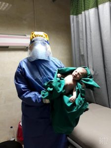 حالتان ولادة لمصابتين بفيروس كورونا داخل مستشفى العزل 3