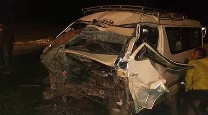 اصابة شخصان في حادث تصادم اتوبيس نقل عام بسيارة ملاكي بالإسكندرية 1