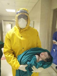 حالتان ولادة لمصابتين بفيروس كورونا داخل مستشفى العزل 4