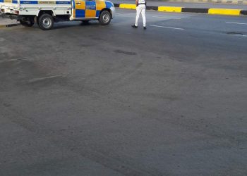 غلق طريق الكورنيش بالإسكندرية لمنع تجمعات المواطنين 2