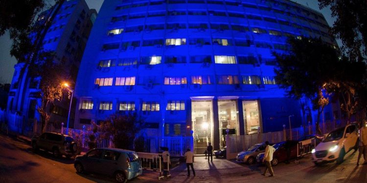 التضامن تضىء مبانيها باللون الأزرق احتفالاً باليوم العالمي للتوحد 1