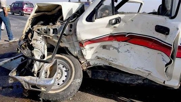 إصابة 15 شخص أثر انقلاب سيارة ربع نقل على الطريق الدائري