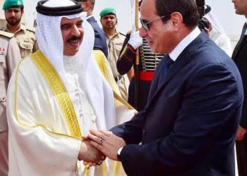 الرئيس السيسي يهنىء عاهل البحرين بمناسبة عيد الفطر 3