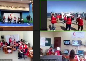 الهلال الأحمر المصري وشركائه من الحركة الدولية يحتفلون بيومهم العالمي عبر الإنترنت 1