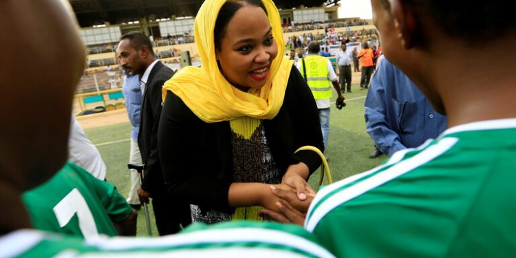 وزيرة الشباب والرياضة السودانية، ولاء البوشي