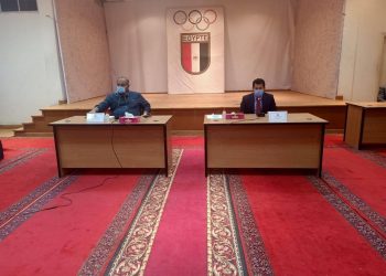 وزير الرياضة يشهد اجتماع اللجنة الأولمبية لمناقشة خطة عودة النشاط الرياضي 1