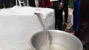 افتتاح بئر ماء بدولة غانا 