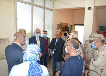 رئيس جامعة الإسكندرية يعلن تسليم المدن الجامعية لوزارة الصحة لتخصيصها للعزل 5