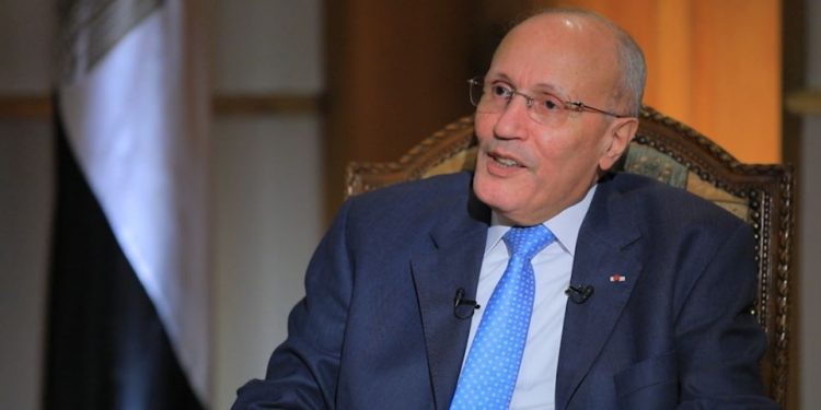 محمد سعيد العصار وزير الدولة للإنتاج الحربى