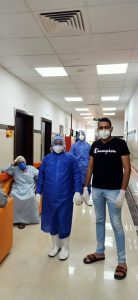 خروج ٤ حالات جديدة من المتعافين من كورونا بمستشفى العديسات بالأقصر 1