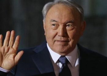 اول رئيس لكازاخستان نور سلطان نزارباييف
