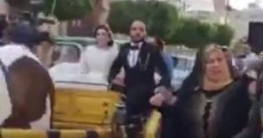 بعد تداول مقطع فيديو لحفل زفاف.. الأمن يضبط عدد من السيدات لمخالفتهن قرار حظر التجمع  1