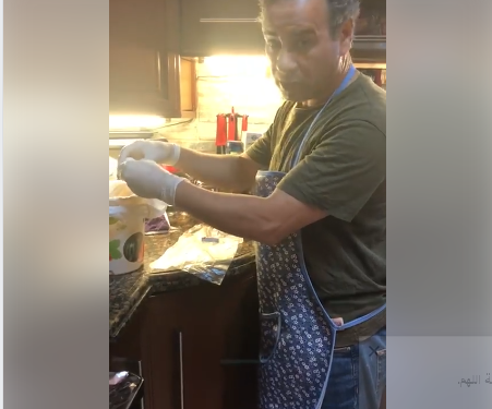 جابر القرموطي يعلن عودته للشاشة الحياة من المطبخ (فيديو) 1