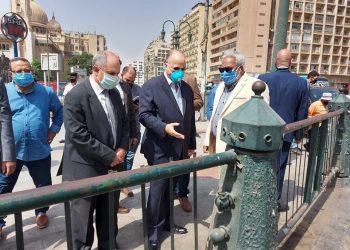 محافظ القاهرة يوجه برفع كفاءة النظافة والإنارة بميداني التحرير ورمسبس