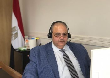 القنصل العام في مدينة هيوستن الأمريكية السفير "خالد يسري رزق"
