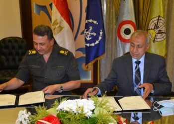 القوات المسلحة توقع بروتوكول تعاون مع الأكاديمية العربية للعلوم والتكنولوجيا فى التعليم والتدريب 5