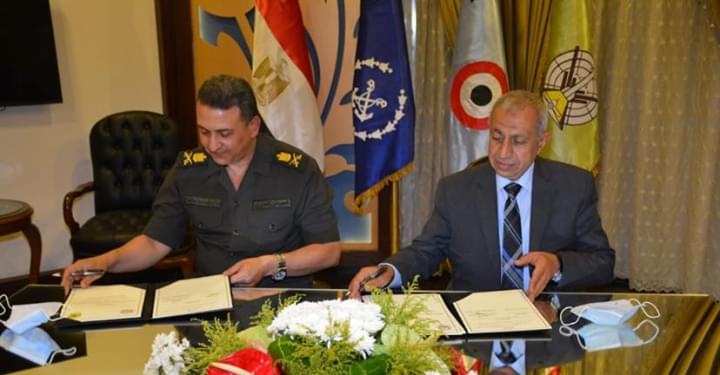 القوات المسلحة توقع بروتوكول تعاون مع الأكاديمية العربية للعلوم والتكنولوجيا فى التعليم والتدريب 1