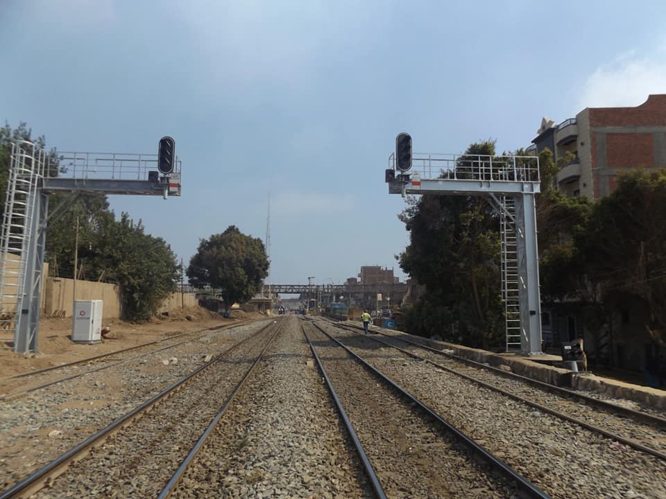 وزير النقل يعلن دخول برج ملوى لإشارات السكك الحديدية في المنيا الخدمة 3