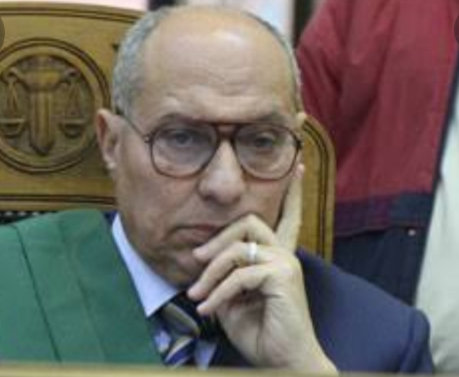 المستشار عبد الستار إمام رئيس محكمة جنايات القاهرة السابق، ورئيس نادى قضاة المنوفية الاسبق
