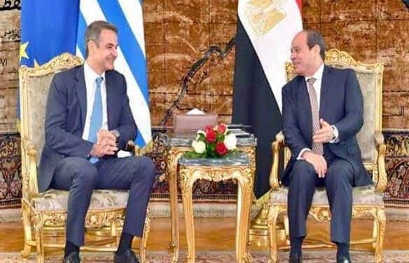 الرئيس السيسي يبحث هاتفياً مع رئيس وزراء اليونان تطورات القضية الليبية 1